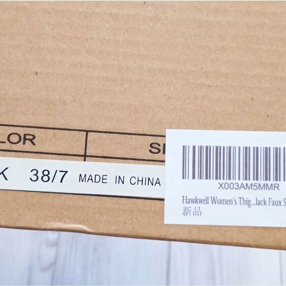 (T-3991) Hawkwell Women's Over The Knee Boots Sz 38 (7) - Picture 9 of 11